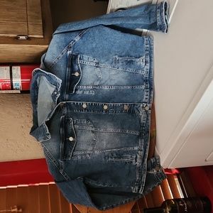 Blue Jean Jacket by Molly & Isadora 3X